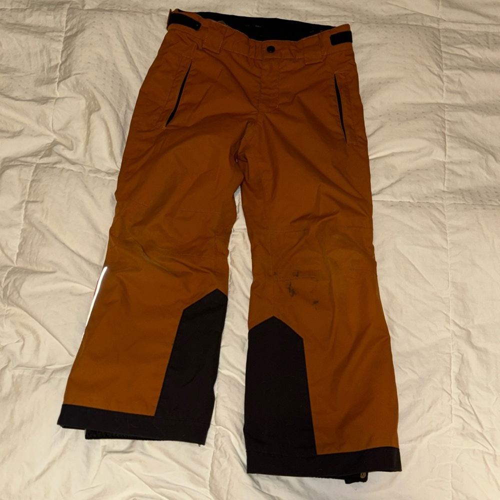 reima orange snow pant